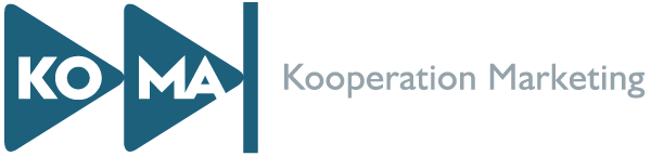 KoMa Kooperation Marketing Logo